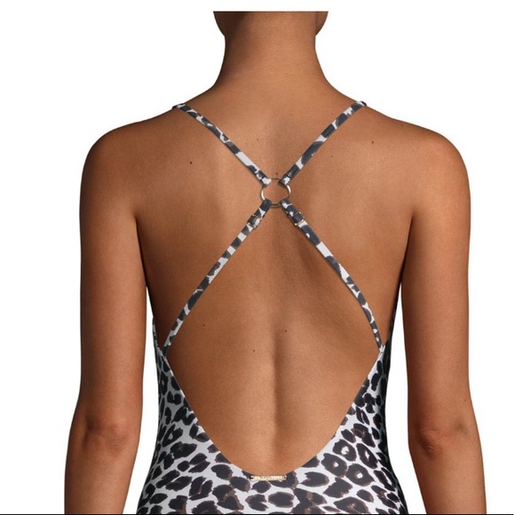 JUICY COUTURE Nailhead Animal Print one piece swimsuit - Picture 11 of 15